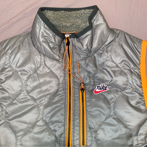 Nike Sherpa insulated vest size medium men green - Picture 2 of 9